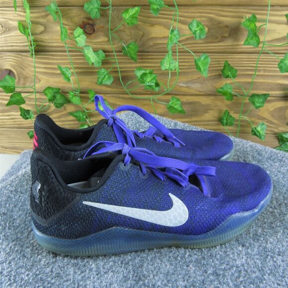 Size 7Y‎ - Nike Kobe XI 11 Elite Low (GS) Hyper Grape 'Eulogy' 822945-510 - Picture 3 of 7
